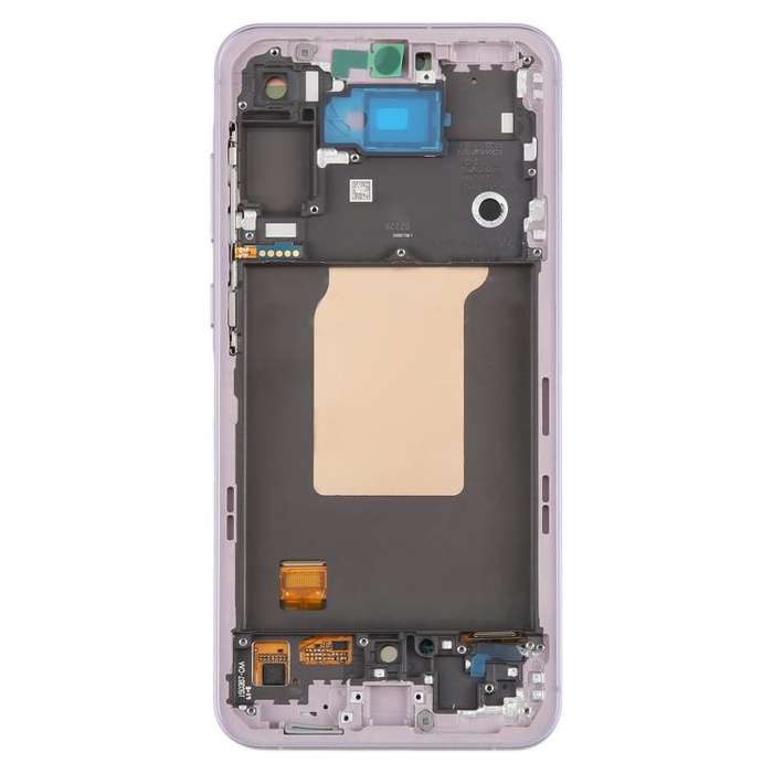 For Samsung Galaxy A55 SM-A556B Original LCD Screen Digitizer Full Assembly with Frame (Pink)