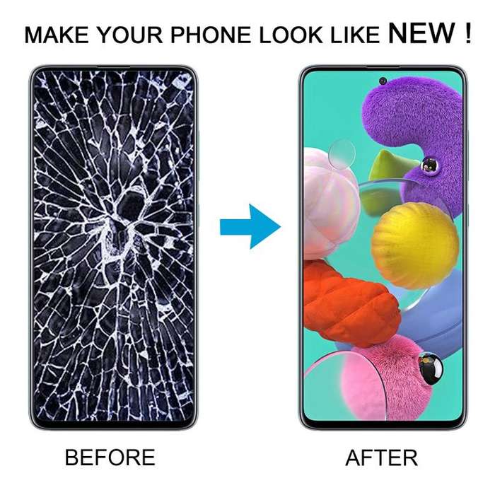 For Samsung Galaxy A51 4G SM-A515F 6.43 inch OLED LCD Screen Digitizer Full Assembly with Frame (...