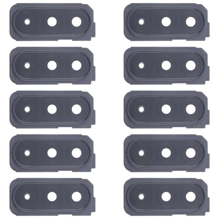 For Samsung Galaxy A26 SM-A266B 10pcs Rear Camera Lens Cover (Black)