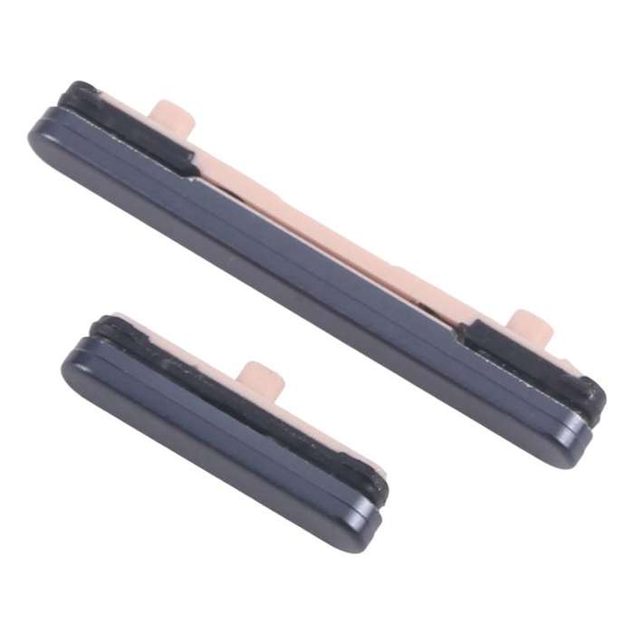 For Samsung Galaxy S25+ SM-S936B 10pcs Power Button and Volume Control Button (Black)