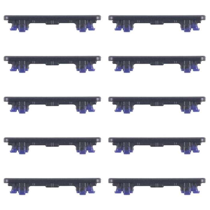 For Samsung Galaxy A16 SM-A165F 10pcs Volume Control Button (Black)