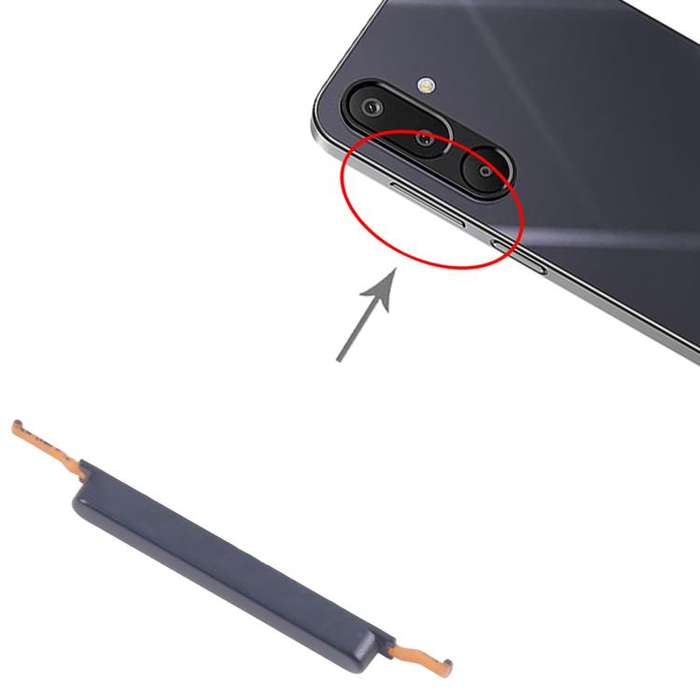 For Samsung Galaxy M16 SM-M166P 10pcs Volume Control Button (Black)