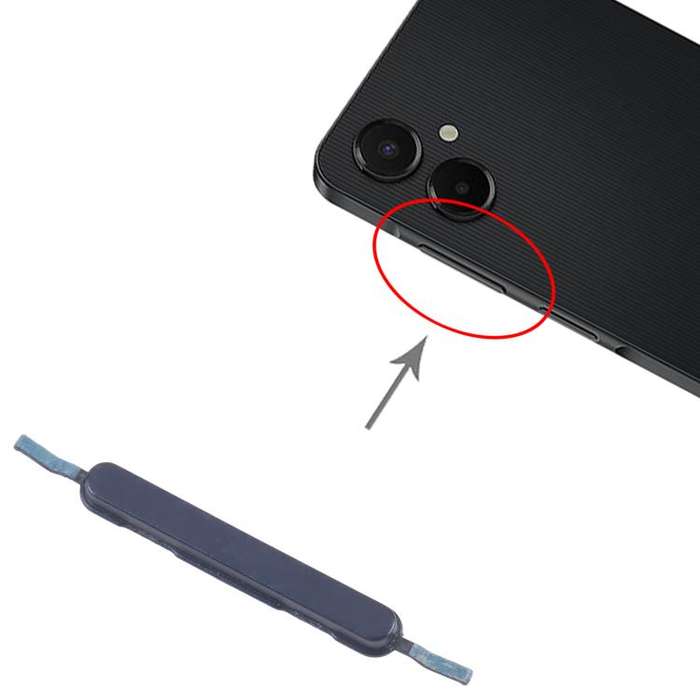 For Samsung Galaxy M06 SM-M066B 10pcs Volume Control Button (Black)