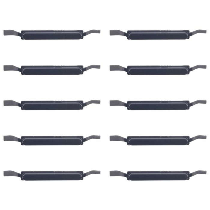 For Samsung Galaxy A06 5G SM-A066B 10pcs Volume Control Button (Black)