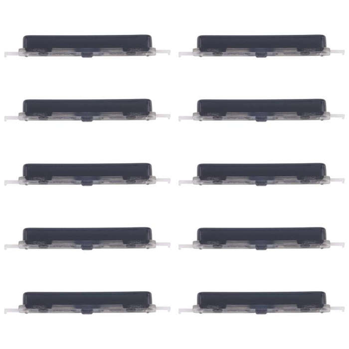 For Samsung Galaxy A14 SM-A145F 10pcs Volume Control Button (Black)