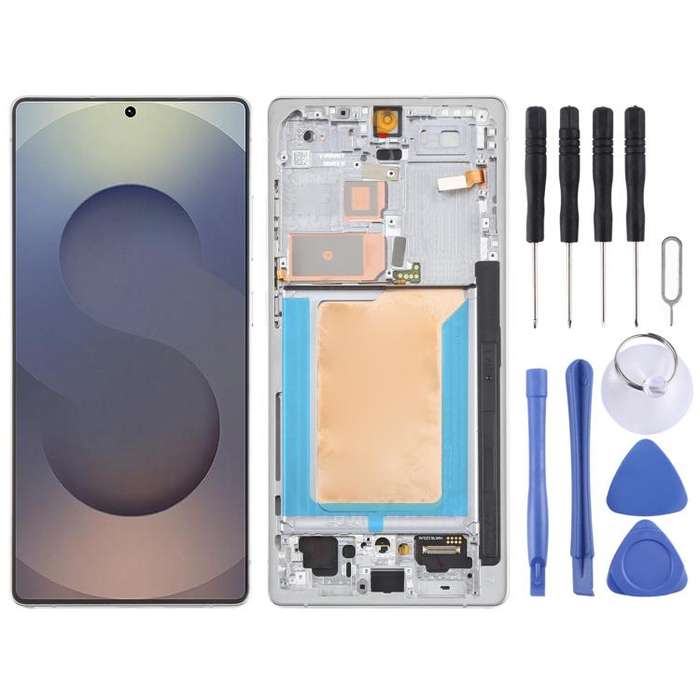 For Samsung Galaxy S25 Ultra SM-S938B 6.78 inch OLED LCD Screen Digitizer Full Assembly with Fram...
