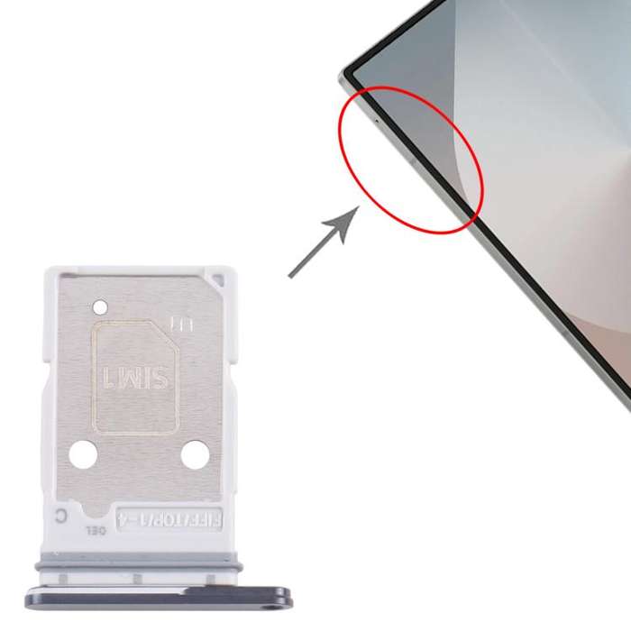 For Samsung Galaxy Z Fold7 SM-F966B EU Version Original SIM + SIM Card Tray (Black)