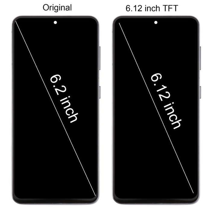 For Samsung Galaxy S21 5G SM-G991B 6.12 inch TFT LCD Screen Digitizer Full Assembly with Frame, N...