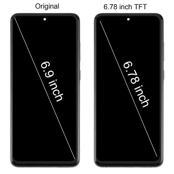 For Samsung Galaxy S20 Ultra SM-G988B 6.78 inch TFT LCD Screen Digitizer Full Assembly with Frame...