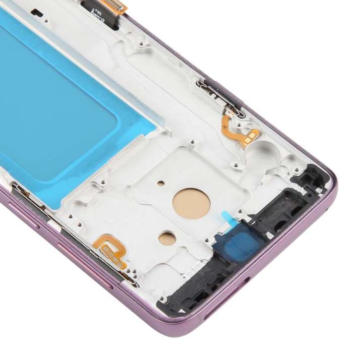 For Samsung Galaxy S9+ SM-G965F 6.18 inch TFT LCD Screen Digitizer Full Assembly with Frame (Purple)