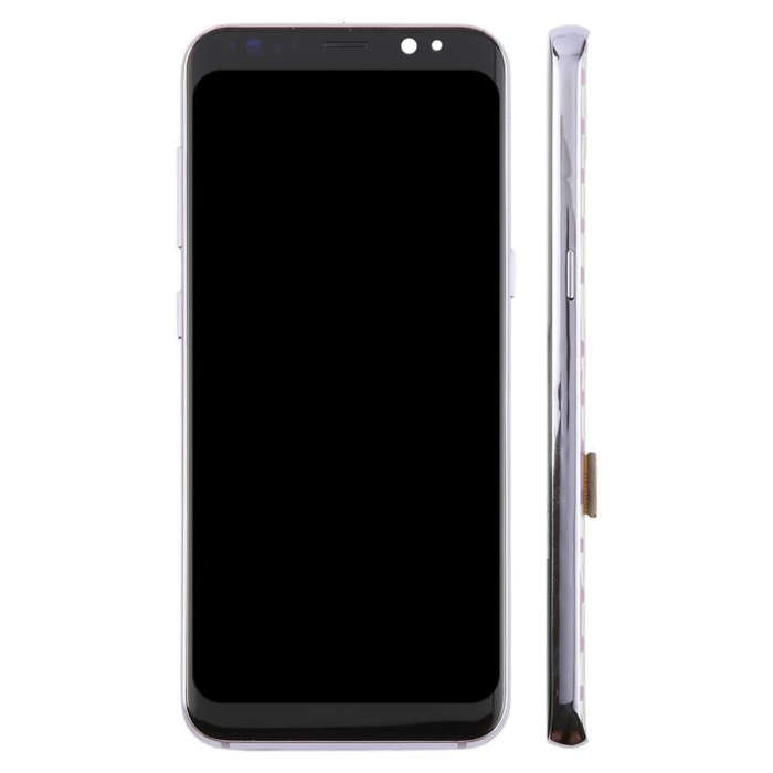 For Samsung Galaxy S8 SM-G950F 5.7 inch TFT LCD Screen Digitizer Full Assembly with Frame (Purple)