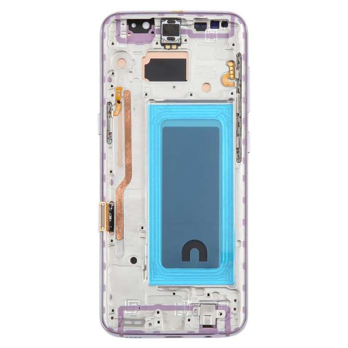 For Samsung Galaxy S8 SM-G950F 5.7 inch TFT LCD Screen Digitizer Full Assembly with Frame (Purple)