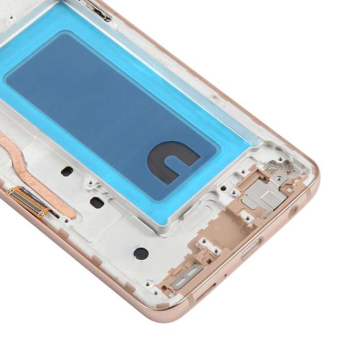 For Samsung Galaxy S9 SM-G960F 5.7 inch TFT LCD Screen Digitizer Full Assembly with Frame (Gold)