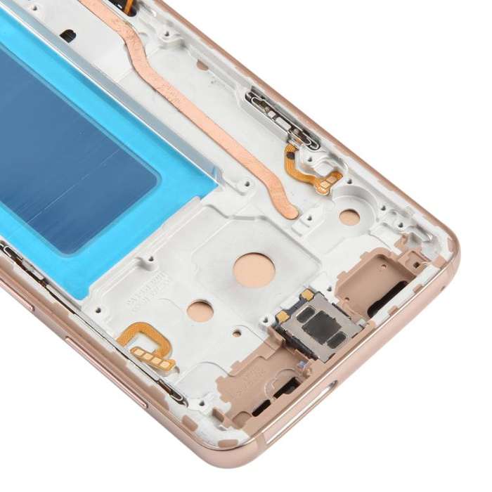 For Samsung Galaxy S9 SM-G960F 5.7 inch TFT LCD Screen Digitizer Full Assembly with Frame (Gold)