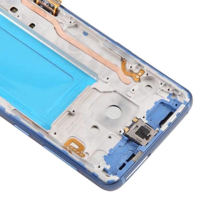 For Samsung Galaxy S9 SM-G960F 5.7 inch TFT LCD Screen Digitizer Full Assembly with Frame (Blue)