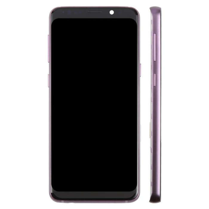 For Samsung Galaxy S9 SM-G960F 5.7 inch TFT LCD Screen Digitizer Full Assembly with Frame (Purple)