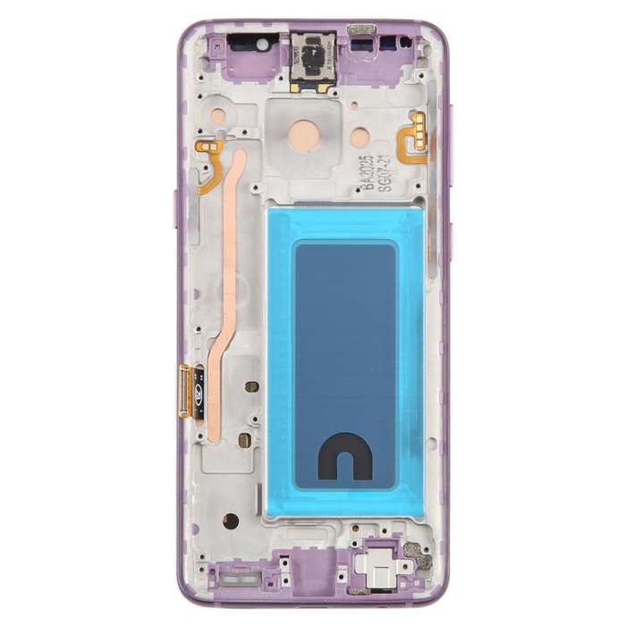 For Samsung Galaxy S9 SM-G960F 5.7 inch TFT LCD Screen Digitizer Full Assembly with Frame (Purple)