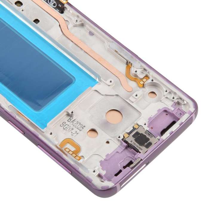 For Samsung Galaxy S9 SM-G960F 5.7 inch TFT LCD Screen Digitizer Full Assembly with Frame (Purple)