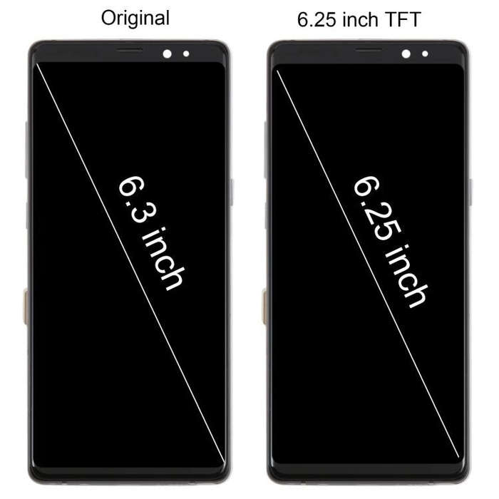 For Samsung Galaxy Note 8 SM-N950F 6.25 inch TFT LCD Screen Digitizer Full Assembly with Frame (P...