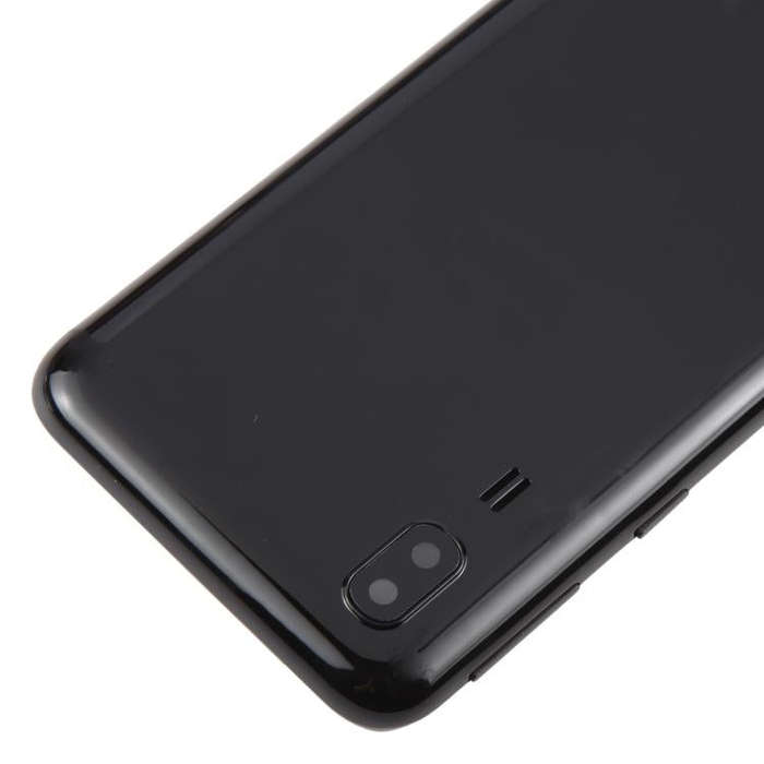 For Samsung Galaxy A2 Core SM-A260F Back Cover with Camera Lens Cover(Gray)