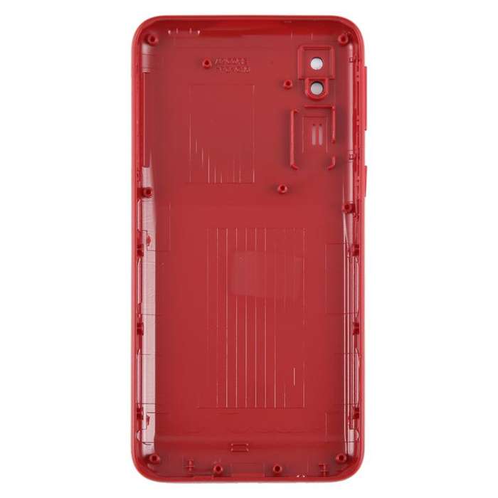 For Samsung Galaxy A2 Core SM-A260F Back Cover with Camera Lens Cover(Red)