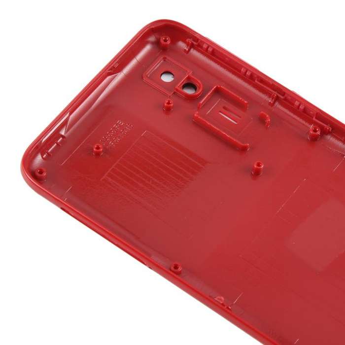For Samsung Galaxy A2 Core SM-A260F Back Cover with Camera Lens Cover(Red)