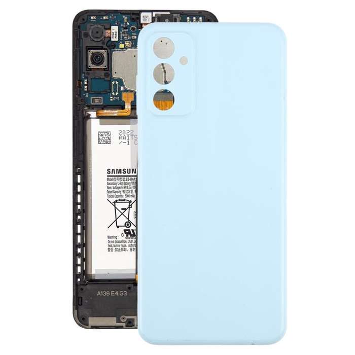 For Samsung Galaxy M13 SM-M135F Standard Version Back Cover(Blue)