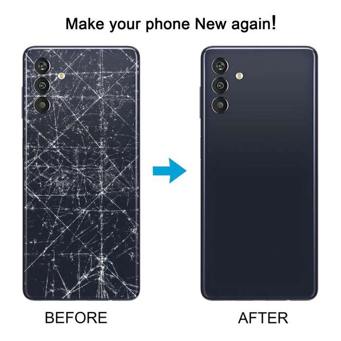 For Samsung Galaxy M13 SM-M135F India Version Back Cover(Blue)