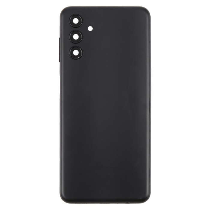 For Samsung Galaxy A04s SM-A047F Back Cover with Camera Lens Cover(Black)