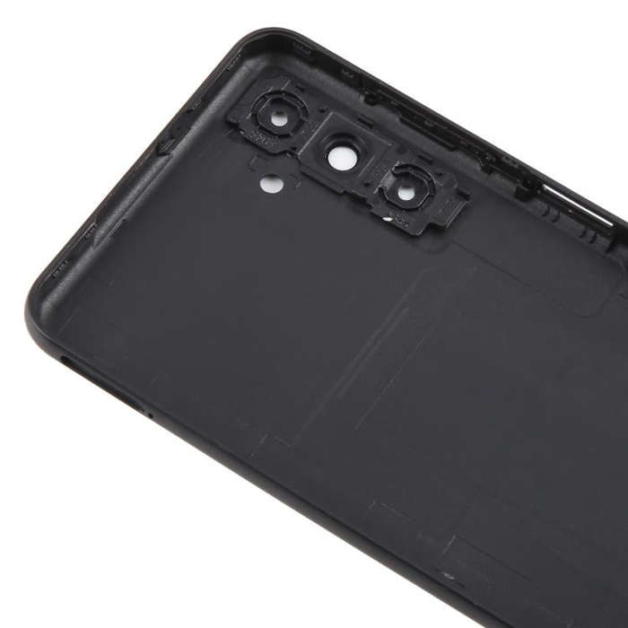 For Samsung Galaxy A04s SM-A047F Back Cover with Camera Lens Cover(Black)