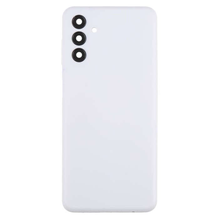 For Samsung Galaxy A04s SM-A047F Back Cover with Camera Lens Cover(White)