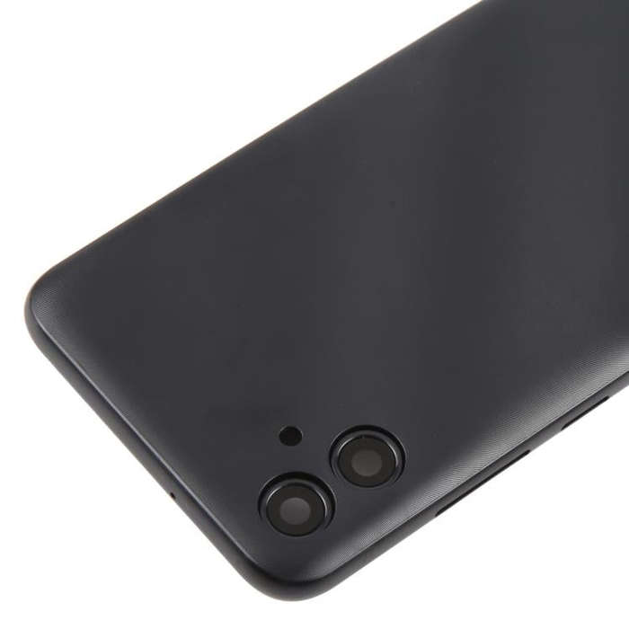 For Samsung Galaxy A04e SM-A042F Back Cover with Camera Lens Cover(Gray)