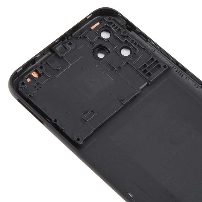 For Samsung Galaxy A04e SM-A042F Back Cover with Camera Lens Cover(Gray)