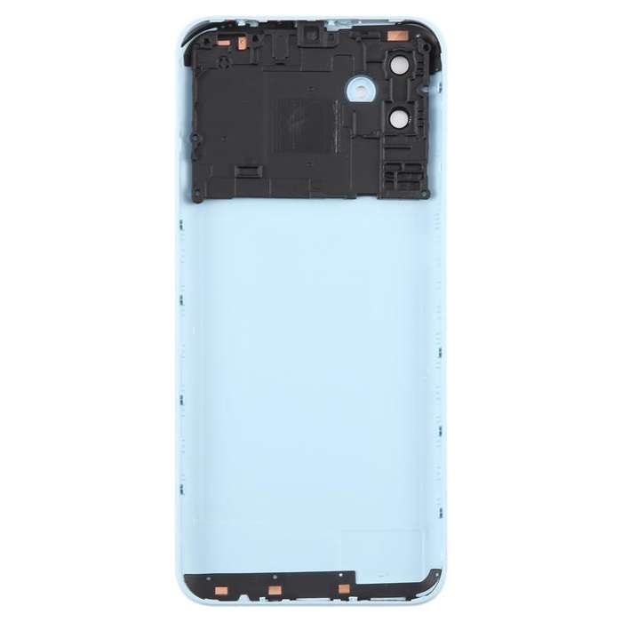For Samsung Galaxy A04e SM-A042F Back Cover with Camera Lens Cover(Blue)