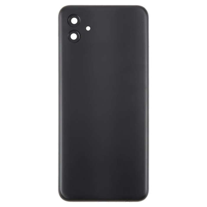 For Samsung Galaxy A04 SM-A045F Back Cover with Camera Lens Cover(Black)