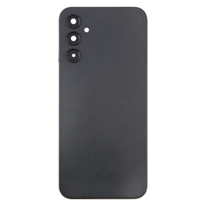 For Samsung Galaxy A14 SM-A145F Back Cover with Camera Lens Cover(Black)