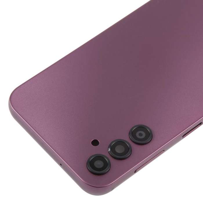For Samsung Galaxy A14 5G SM-A146B Back Cover with Camera Lens Cover(Purple)