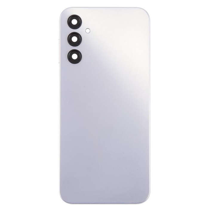 For Samsung Galaxy A14 5G SM-A146B Back Cover with Camera Lens Cover(Silver)