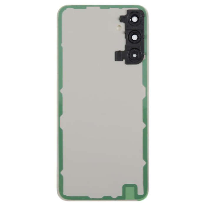 For Samsung Galaxy A15 SM-A155F Back Cover with Camera Lens Cover(Yellow)