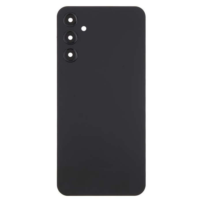 For Samsung Galaxy A24 SM-A245 Back Cover with Camera Lens Cover(Black)