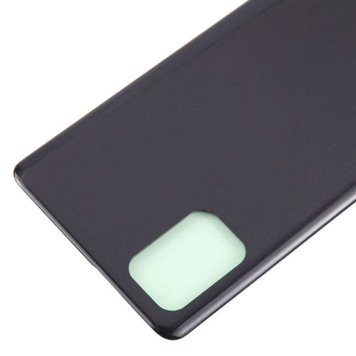 For Samsung Galaxy A71 4G SM-A715F Back Cover(Black)