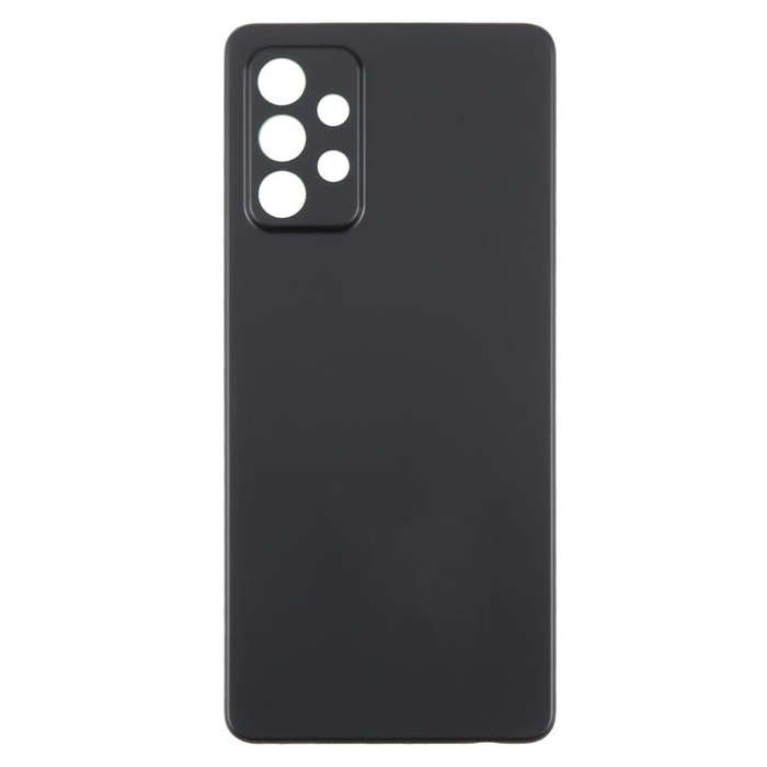 For Samsung Galaxy A72 4G SM-A725F Back Cover(Black)