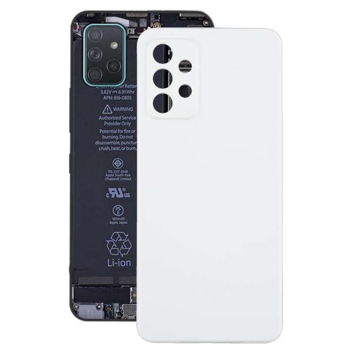 For Samsung Galaxy A72 4G SM-A725F Back Cover(White)
