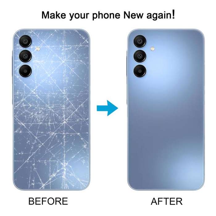 For Samsung Galaxy A15 5G SM-A156B Back Cover(Blue)