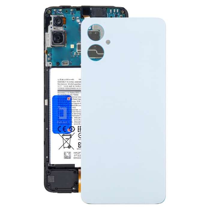 For Samsung Galaxy A06s SM-A067F Back Cover(White)