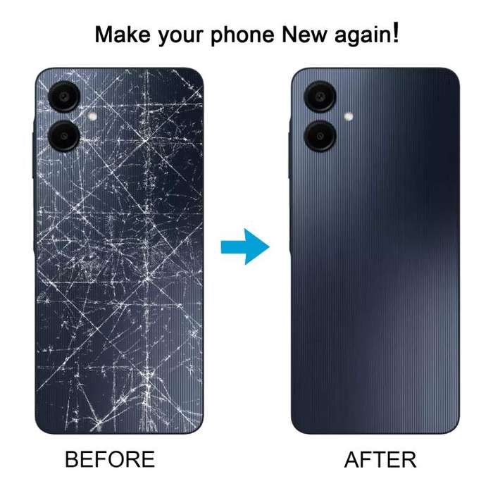 For Samsung Galaxy A06s SM-A067F Back Cover(White)