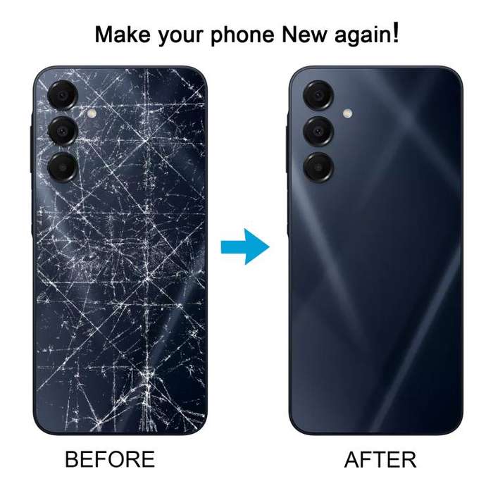 For Samsung Galaxy A16 5G SM-A166B Back Cover(Blue)