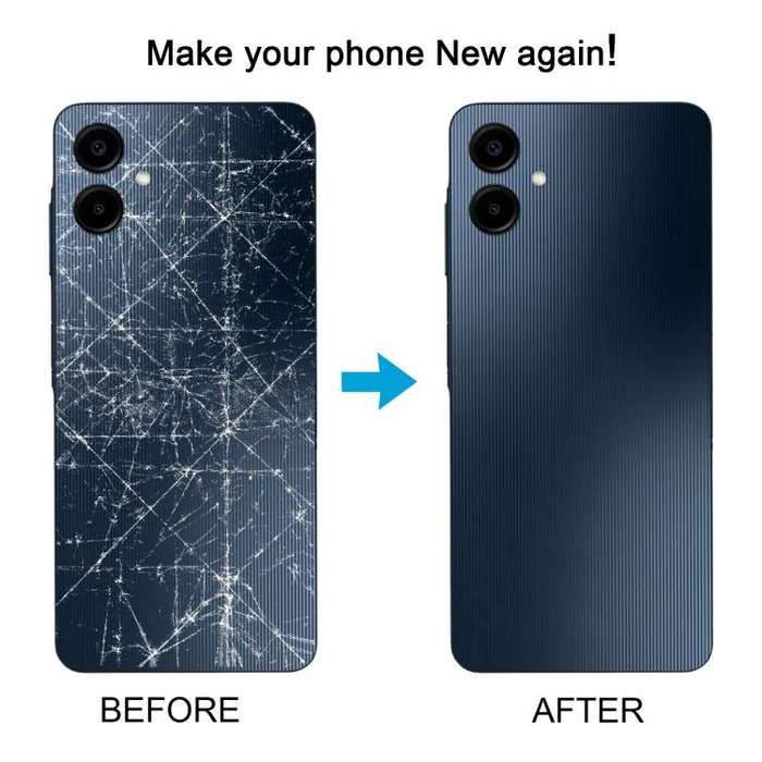 For Samsung Galaxy A06 SM-A065F Back Cover(White)