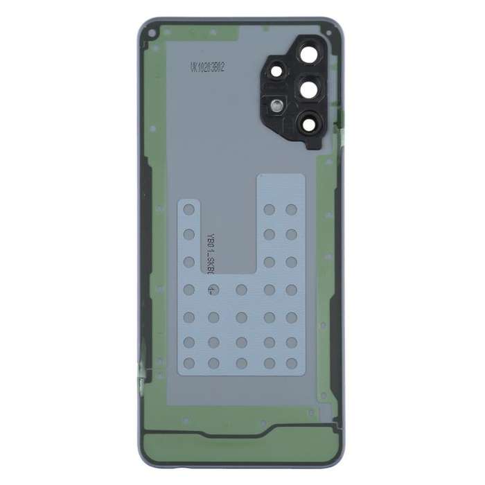 For Samsung Galaxy A32 4G SM-A325F Battery Back Cover with Camera Lens Cover(Purple)