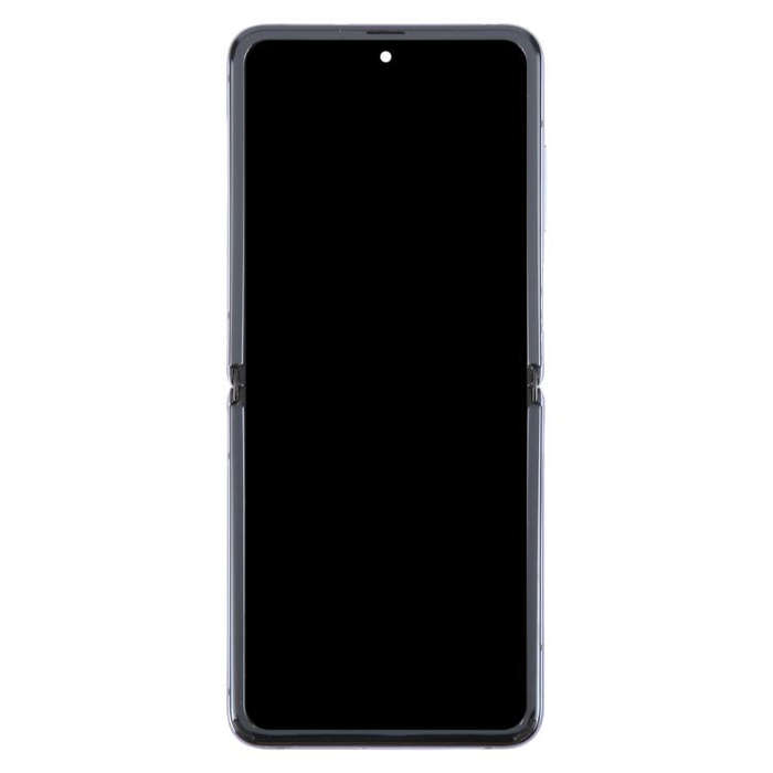 For Samsung Galaxy Z Flip SM-F700 LCD Screen Digitizer Full Assembly with Frame (Purple)
